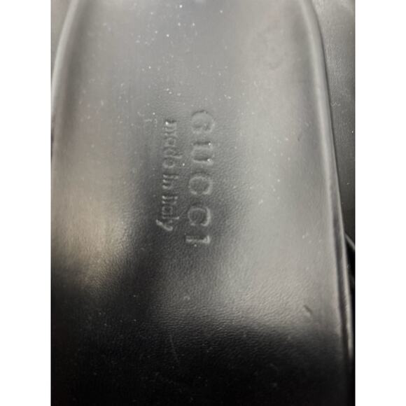 Gucci Horsebit l Leather Mules  Black main image 5